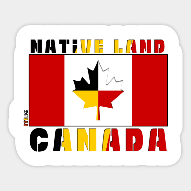 Native Land Canada Sticker by iveno